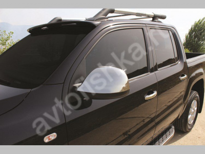 Volkswagen Amarok (2010-) накладки на зеркала из нержавеющей стали, 2 шт.